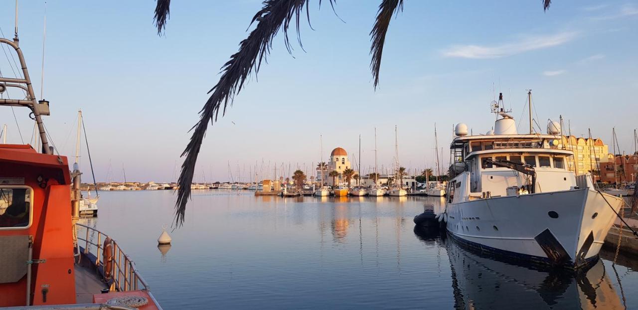 Gruissan-Port-T2-2Chambres-5Pers-43M2-Climatise-Parking-Valerie Bagian luar foto