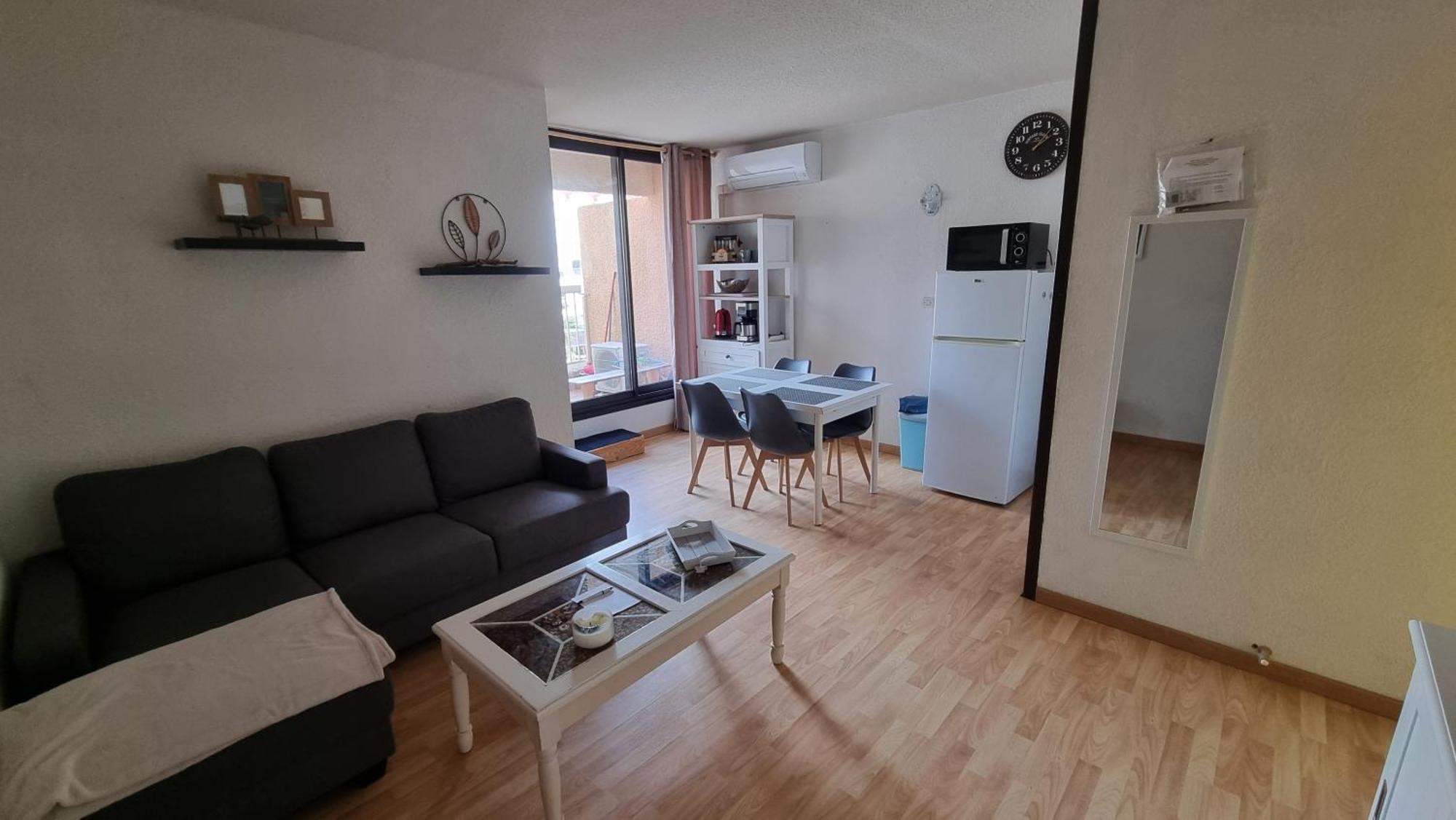 Gruissan-Port-T2-2Chambres-5Pers-43M2-Climatise-Parking-Valerie Bagian luar foto